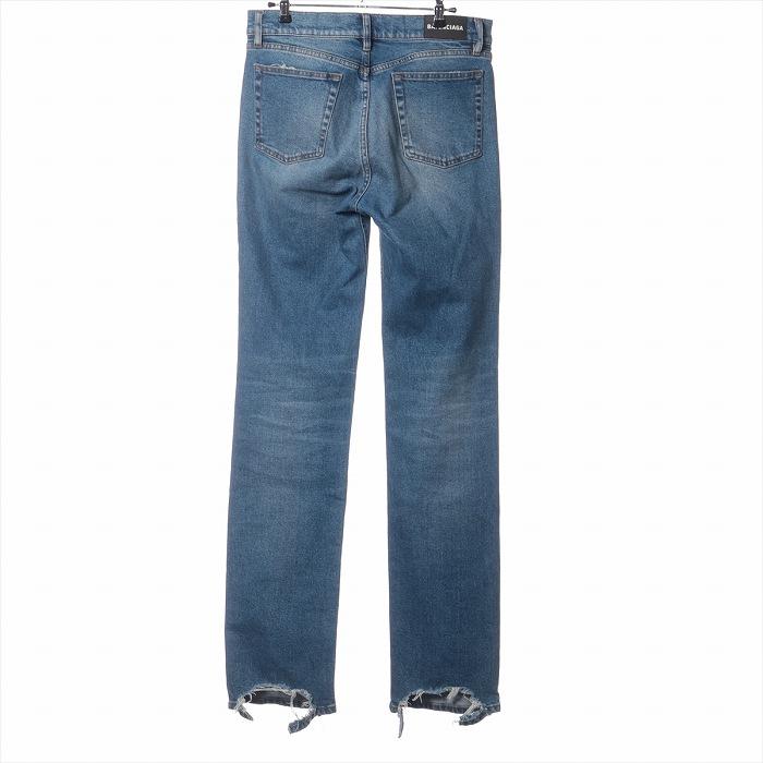 BALENCIAGA（バレンシアガ） コットン デニムパンツ ＃32 571423