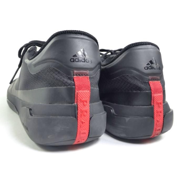プラダ （PRADA） ADIDAS A+P LUNA ROSSA21 コラボ スニーカー 606001 靴 27cm ブラック メンズ（中古）の画像