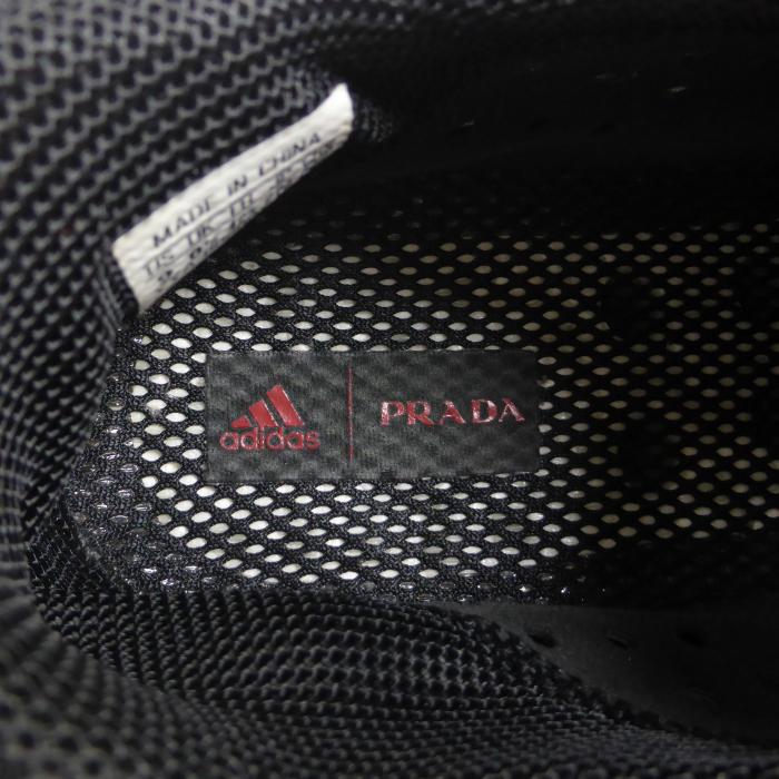 プラダ （PRADA） ADIDAS A+P LUNA ROSSA21 コラボ スニーカー 606001 靴 27cm ブラック メンズ（中古）の画像