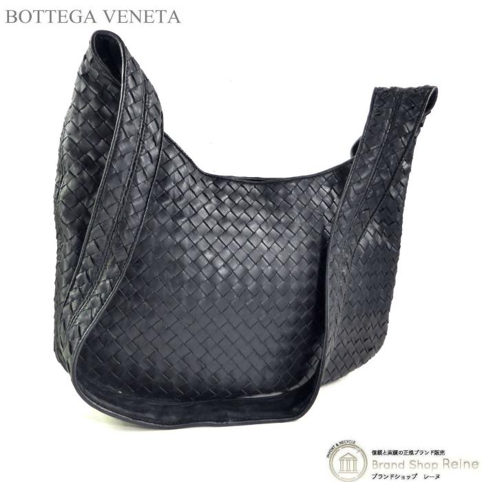 BOTTEGAVENETAボッテガヴェネタ イントレチャート ホーボー ブラック BOTTEGA VENETA（ボッテガ・ヴェネタ） ボッテガ ヴェネタ イントレ