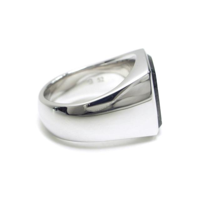 TOM WOOD（トムウッド） Cushion Ring クッション リング ブラックラ