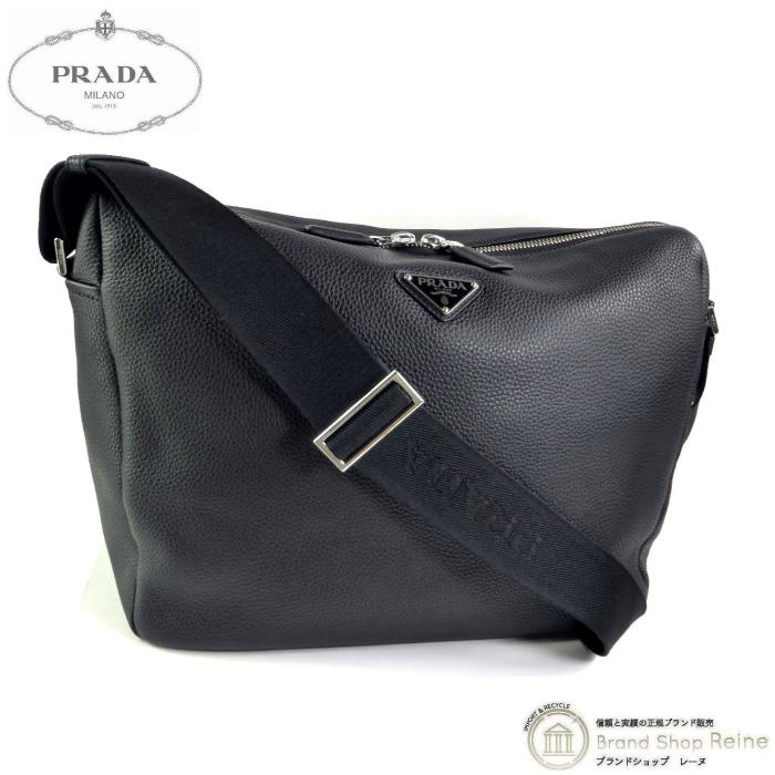 【極美品】プラダ ヴィッテロ 2way レザーショルダー　ハンドバッグ PRADA（プラダ） ヴィッテロダイノ レザー ショルダーバッグ 2VH182