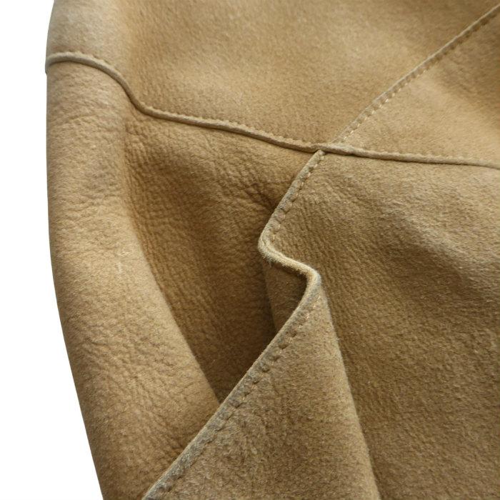 CHANEL（シャネル） （CHANEL）ラム スエード レザー スカート ロゴ