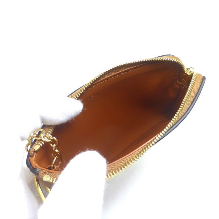 セリーヌ （CELINE） トリオンフ COIN＆Card Purse フック付き コイン カードポーチ カードケース 小銭入れ 10C66 TAN（新品） | TRIOMPHE | 03