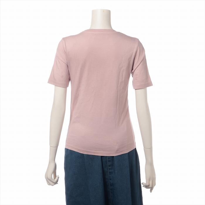 miu miu（ミュウミュウ） コットン Tシャツ XS ピンク MJN540 ユーズド