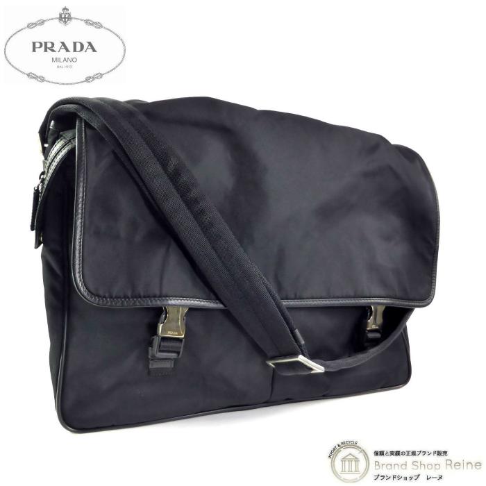 PRADA（プラダ） VIAGGIO ナイロン テスート×サフィアーノ