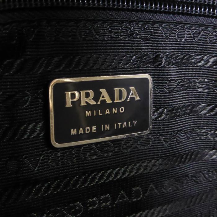 PRADA（プラダ） VIAGGIO ナイロン テスート×サフィアーノ ロゴ