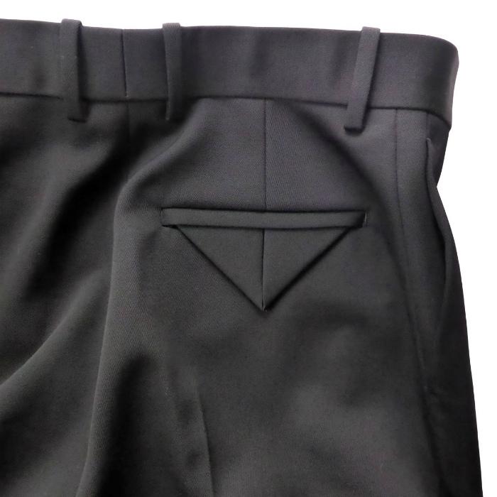 Bottega Veneta ボッテガ ウール スラックス ブラック BOTTEGA VENETA（ボッテガ・ヴェネタ） ボッテガ ヴェネタ ウール