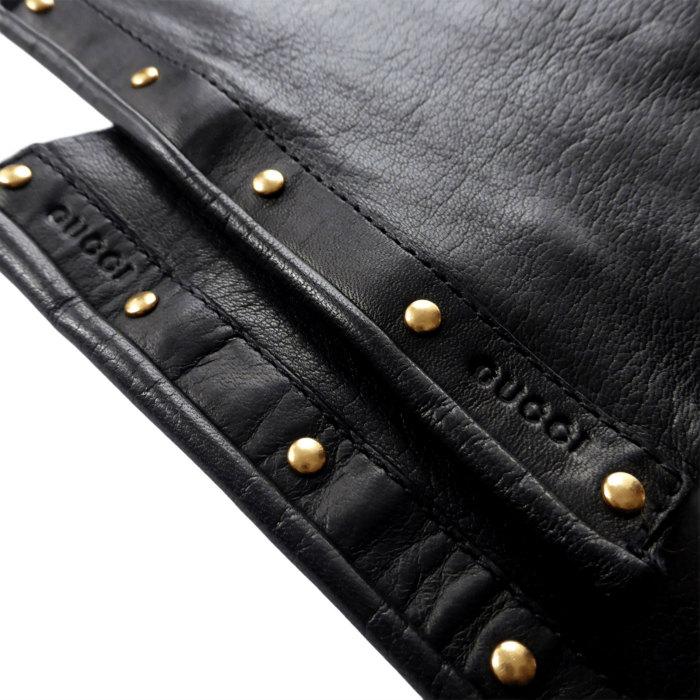 Gucci Horsebit 1955 グッチ （GUCCI） レザー グローブ ロング 手袋