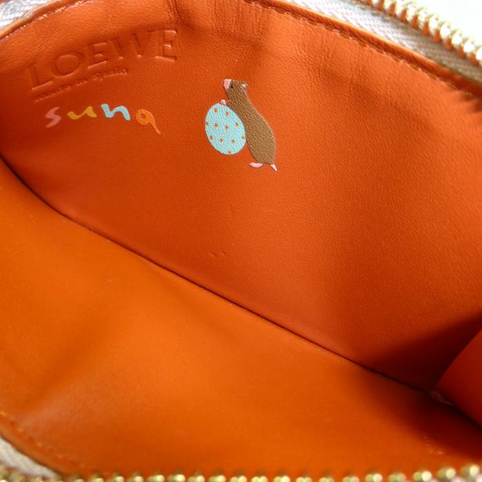 LOEWE（ロエベ） Suna Fujita コラボ ハムスター コインカードホルダー