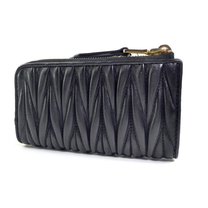 miu miu（ミュウミュウ） マテラッセ キーケース L字ファスナー