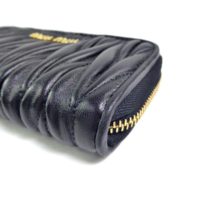 miu miu（ミュウミュウ） マテラッセ キーケース L字ファスナー