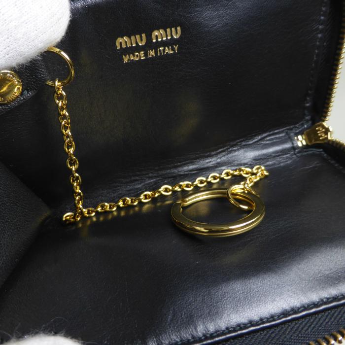 miu miu（ミュウミュウ） マテラッセ キーケース L字ファスナー