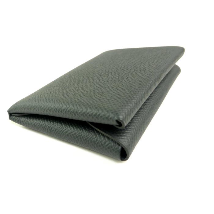 HERMES（エルメス） カルヴィ デュオ ヴェールマングローブ エプソン