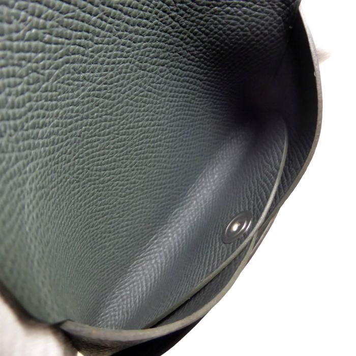 エルメス （HERMES） カルヴィ デュオ ヴェールマングローブ エプソン カードケース 名刺入れ コインケース 小銭入れ W刻 H083035（新品）の画像