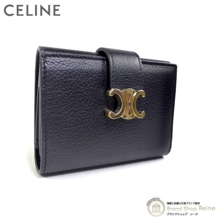 TRIOMPHE セリーヌ （CELINE） ファイン ストラップウォレット ニノ