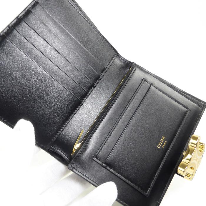 TRIOMPHE セリーヌ （CELINE） ミディアム ストラップウォレット ニノ