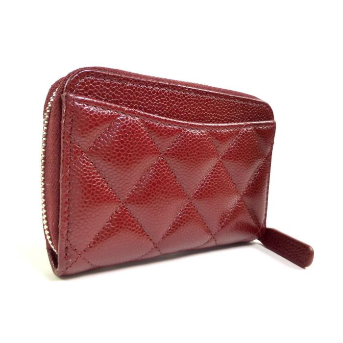 キャビアスキン シャネル （CHANEL） マトラッセ クラシック ジップ