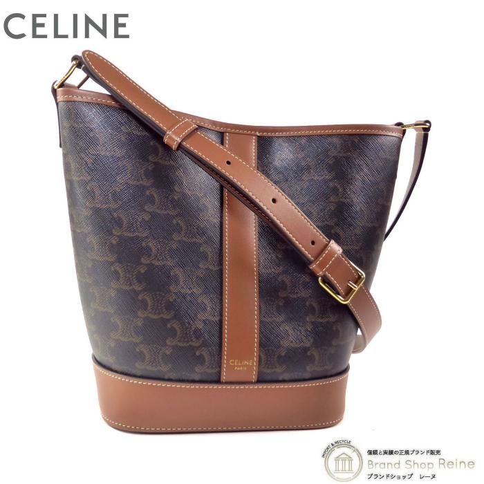 CELINE スモールバケット トリオンフキャンバス　ショルダーバッグ TRIOMPHE セリーヌ （CELINE） スモール バケット トリオンフ
