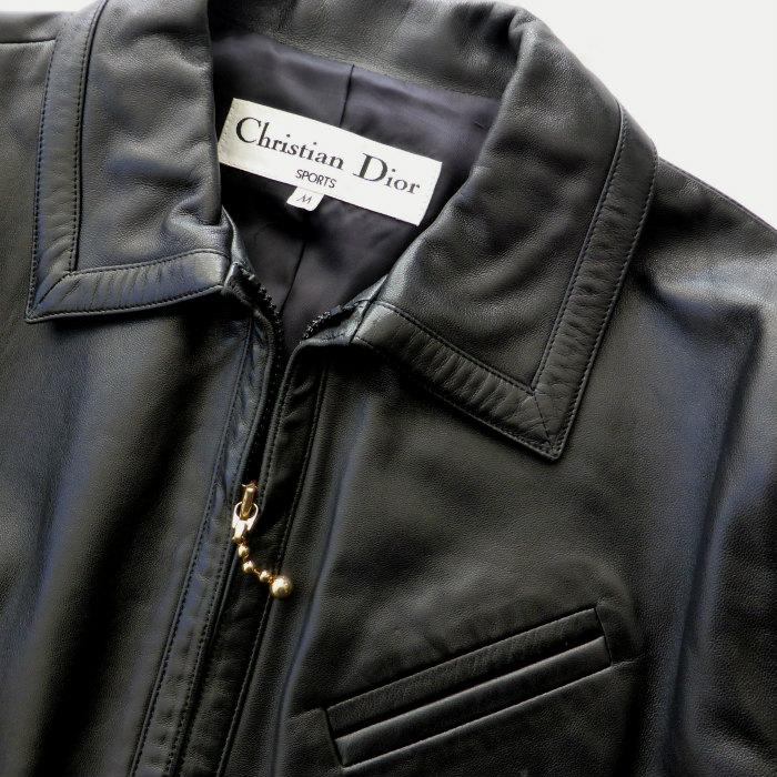 クリスチャンディオール　スポーツ　革のジャケット クリスチャンディオール スポーツ 革のジャケット