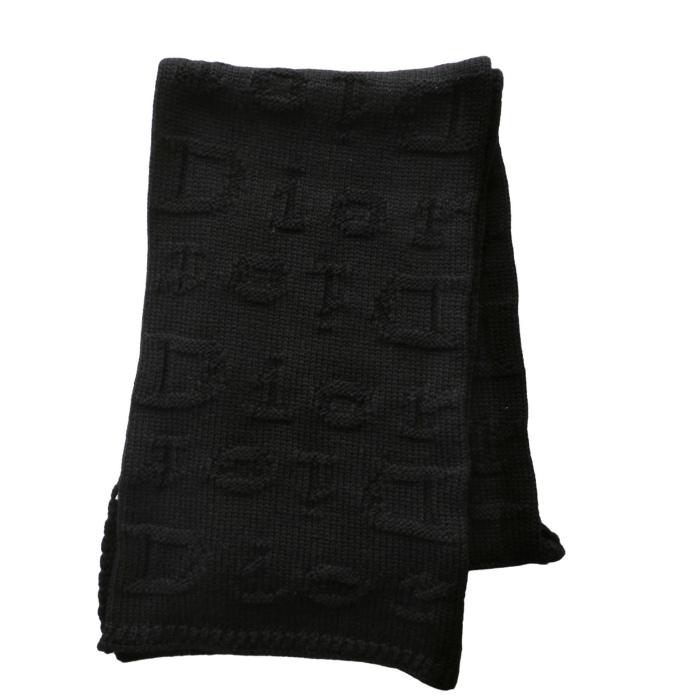 Christian Dior（クリスチャン・ディオール） ロゴ ジャガード ウール