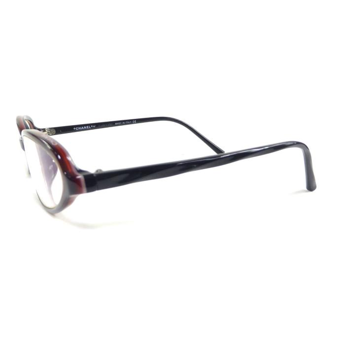 CHANEL（シャネル） オーバル フレーム メガネ 度入り 眼鏡 3028