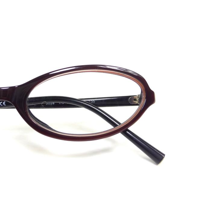 CHANEL（シャネル） オーバル フレーム メガネ 度入り 眼鏡 3028