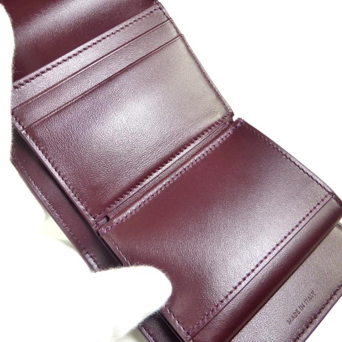 TRIOMPHE セリーヌ （CELINE） スモール フラップ ウォレット 三つ折り