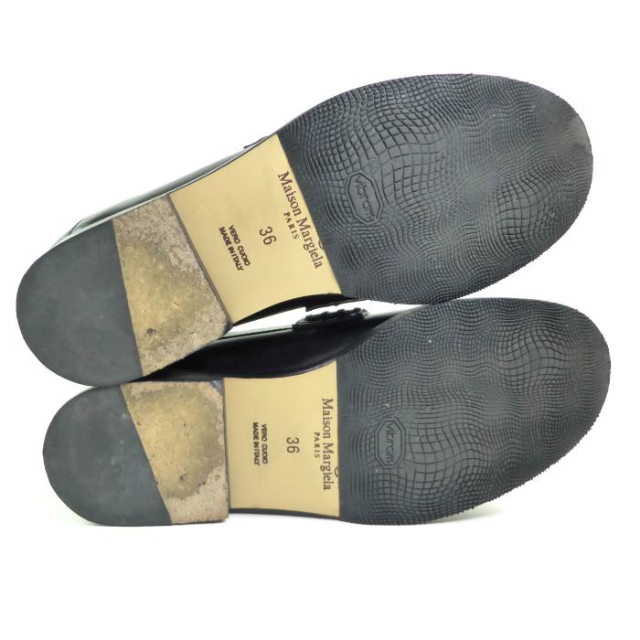 メゾンマルジェラ ポインテッドローファー　4ステッチ 美品】 Maison Margiela / メゾンマルジェラ | ポインテッドトゥ 4