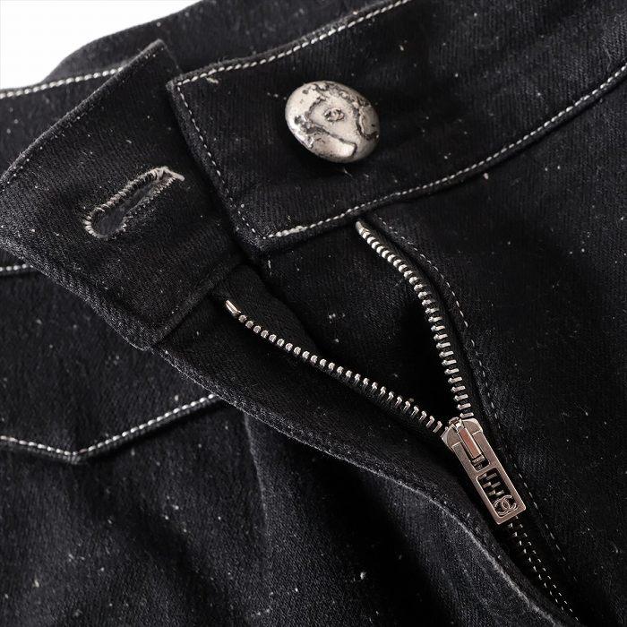 CHANEL（シャネル） コットン デニム ボトムス パンツ 36 ブラック