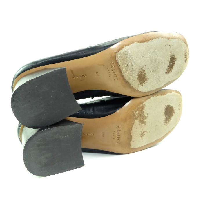 CELINE（セリーヌ） ソフトバレリーナ パンプス ラムスキン 旧ロゴ #36 