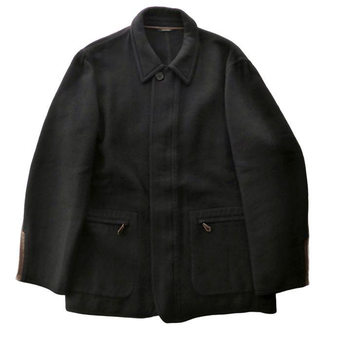 HERMES（エルメス） ダブルフェイス カシミア ジップアップ ジャケット