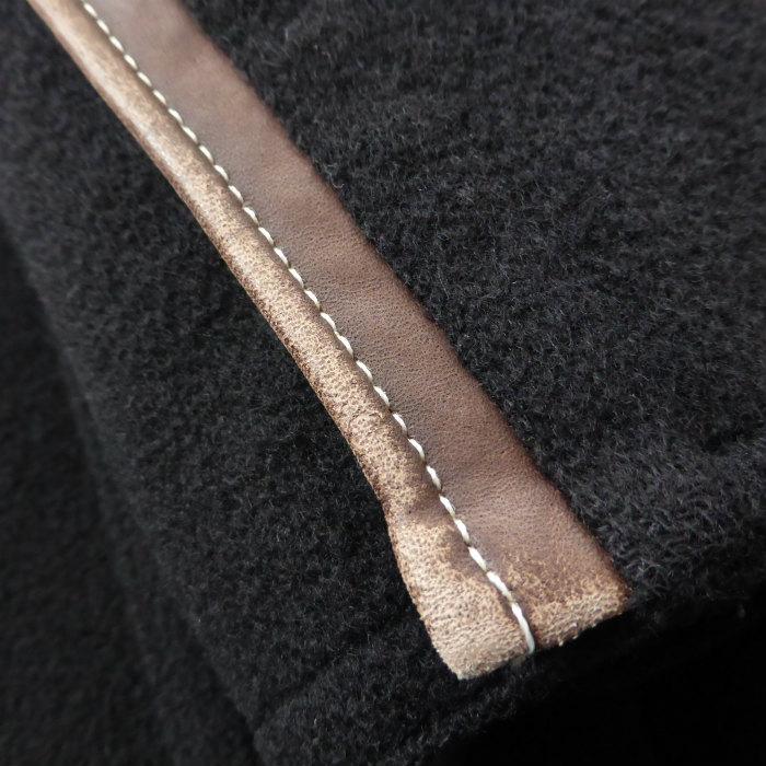 HERMES（エルメス） ダブルフェイス カシミア ジップアップ ジャケット