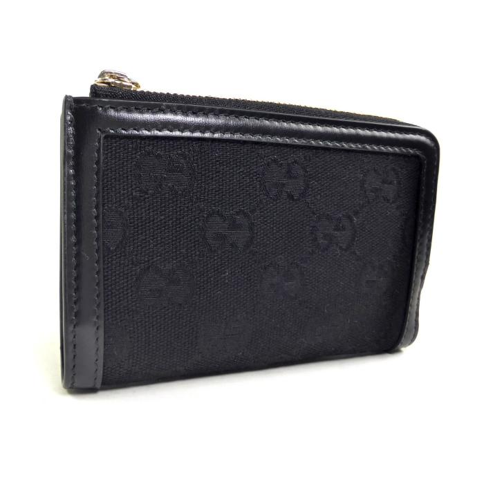 GG グッチ （GUCCI） GGキャンバス ミディアムウォレット 二つ折り