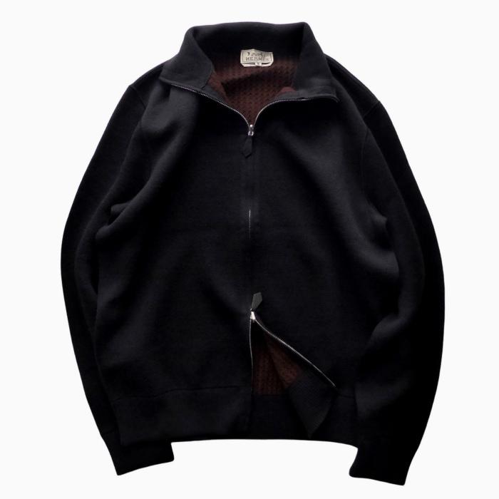 HERMES（エルメス） （HERMES）ウール×カシミア ドライバーズニット