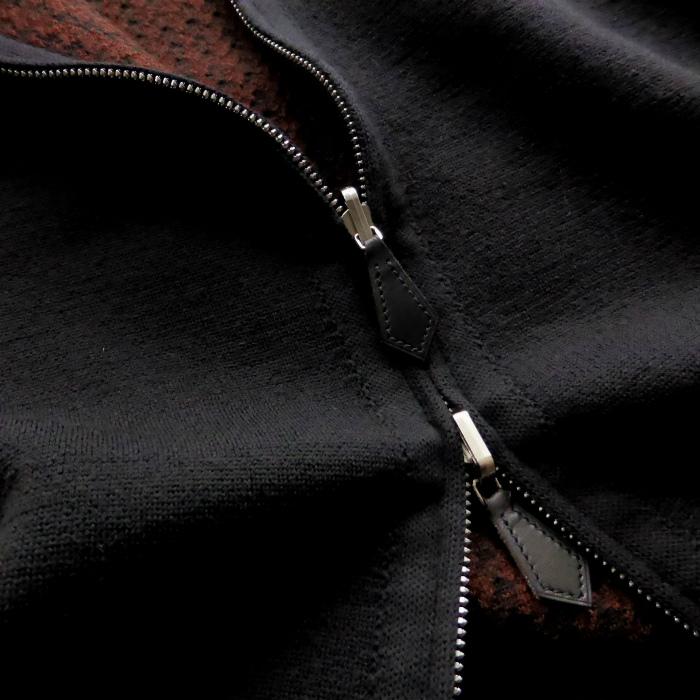 HERMES（エルメス） （HERMES）ウール×カシミア ドライバーズニット