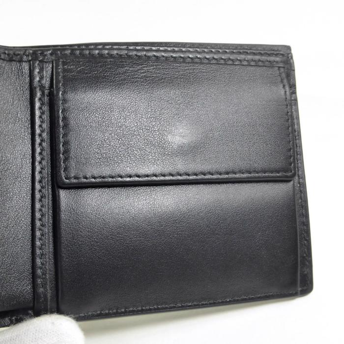 GUCCIホースビット 二つ折り ウォレット 二つ折り 財布 ブラック GUCCI（グッチ） ホースビット 二つ折り ウォレット 二つ折り 財布