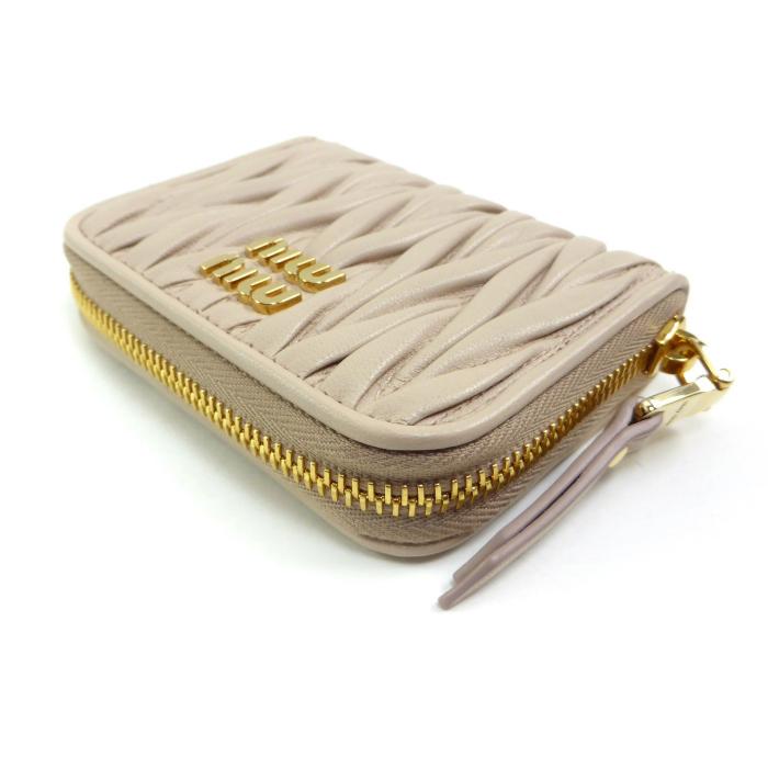 ミュウミュウ （MIUMIU） マテラッセ コインケース 小銭入れ 5MM268 CIPRIA（新品）の画像