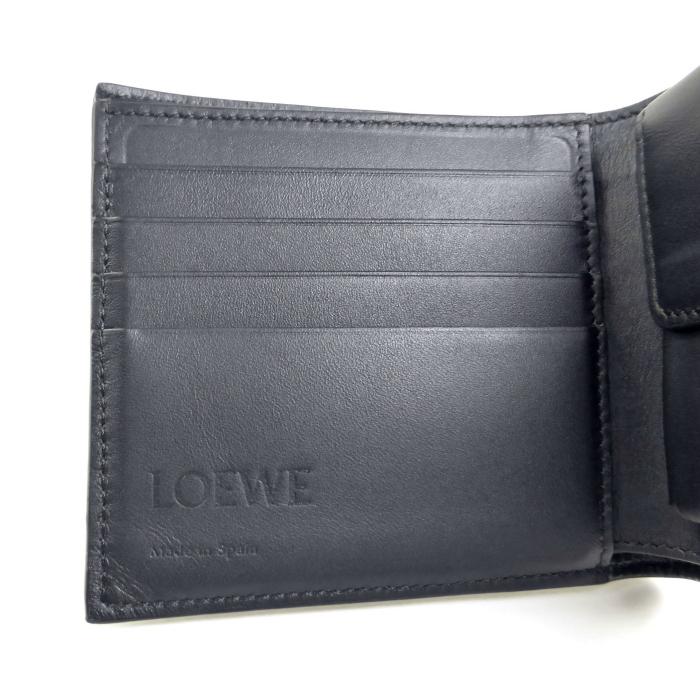 LOEWE（ロエベ） アナグラム バイフォールド コインウォレット 二