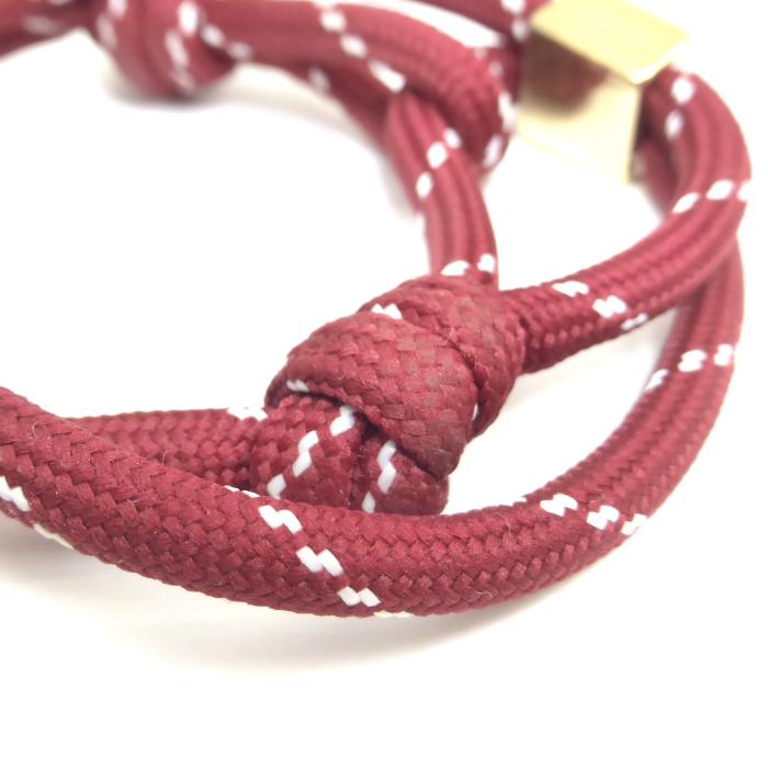 miu miu（ミュウミュウ） コードブレスレット 5IB538 レッド（中古
