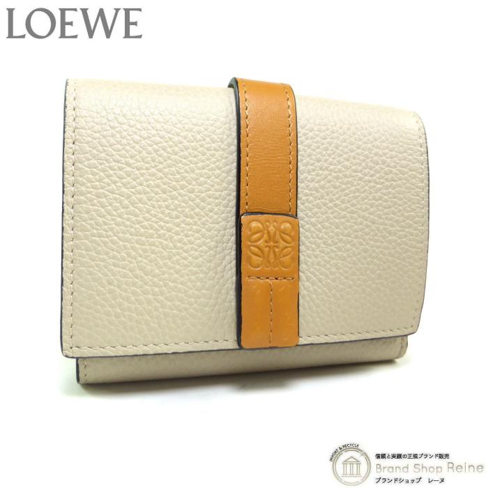 LOEWE（ロエベ） ストラップ トライフォールド 6CC ウォレット