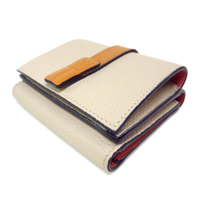 LOEWE（ロエベ） ストラップ トライフォールド 6CC ウォレット