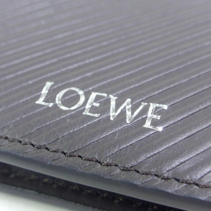 LOEWE（ロエベ） スリム コンパクトウォレット テクスチャード