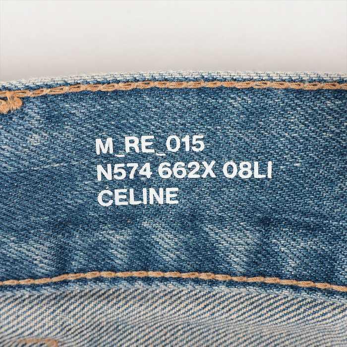 CELINE（セリーヌ） コットンデニム パンツ ダメージ加工 ＃26