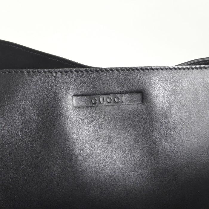 GUCCI（グッチ） レザー セミショルダー ハンド バッグ 肩掛け