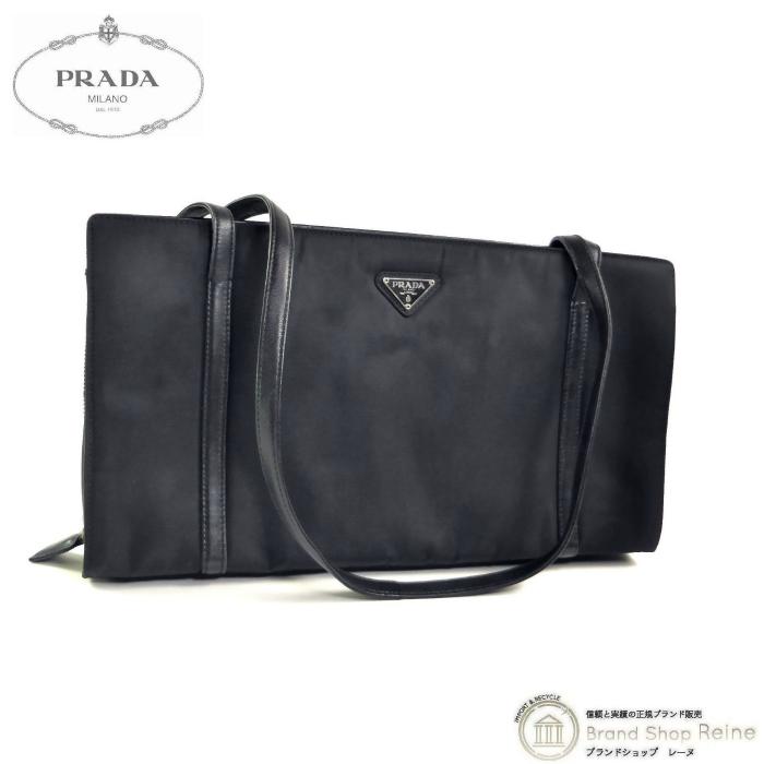 PRADA（プラダ） テスート ナイロン×レザー トライアングルロゴ