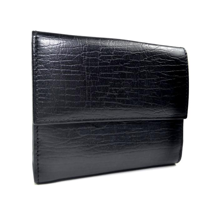 GUCCI　財布 グッチ 日本限定 ダブルG 二つ折り財布 ブラック レザー | GUCCI® JP