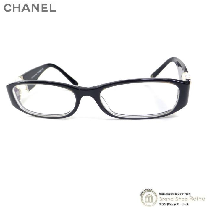 シャネル 【美品】22AW 3440-H-A c.622 イミテーションパール CCココマーク メガネフレーム 53□16-140 CHANEL - シャネル 【美品】22AW 3440-H-A c.622 イミテーションパール