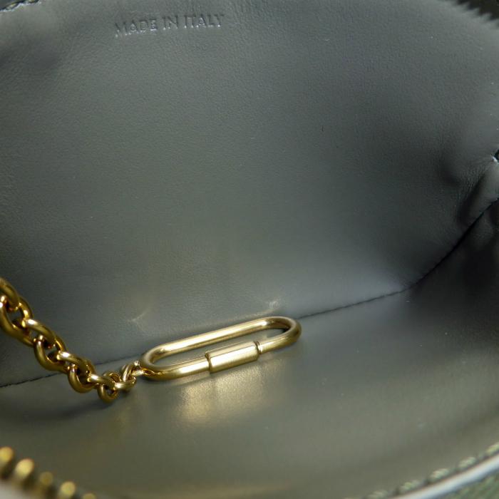 セリーヌ （CELINE） トリオンフ COIN＆Card Purse フック付き コイン カードポーチ カードケース 小銭入れ 10C66 グリーンクレイ（新品） | TRIOMPHE | 03