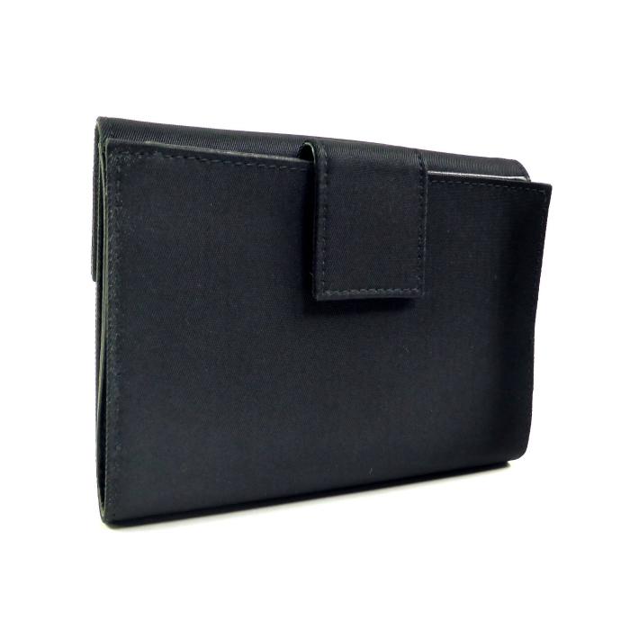 PRADA（プラダ） テスートナイロン トライアングルロゴ コンパクト 三